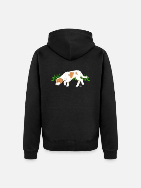 istriametsa - Veste à capuche bio Premium Unisexe - noir