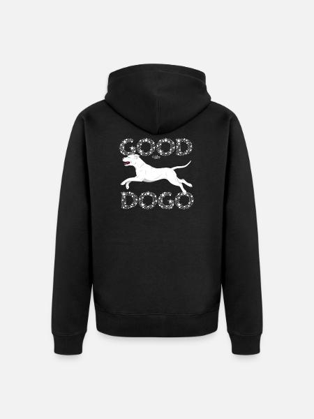 argentinogood - Veste à capuche bio Premium Unisexe - noir