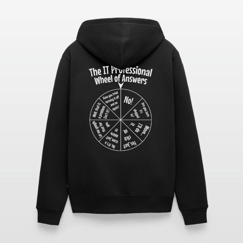 Programmer IT Programming Gift Funny Unisex Premium Organic Zip Hoodie