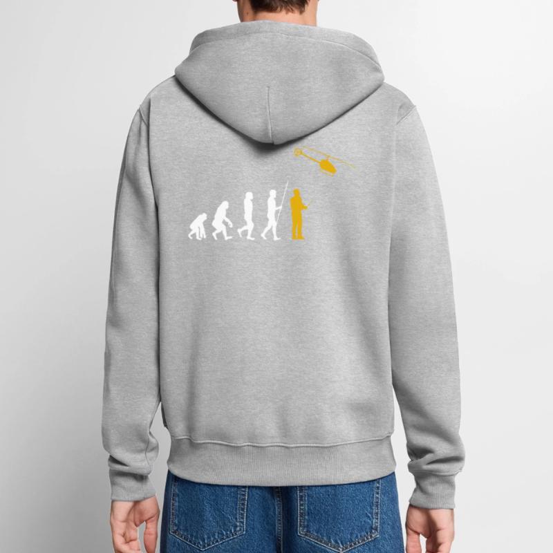 Evolution RC Hélicoptère commandé à distance Modéliser Veste à capuche bio Premium Unisexe