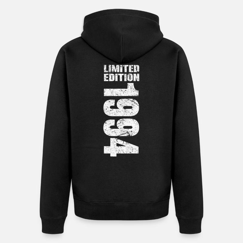 1994 Limited Edition - Veste à capuche bio Premium Unisexe - noir