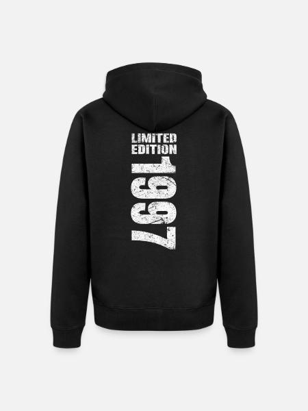 1997 Limited Edition - Unisex Premium Organic Zip Hoodie - black
