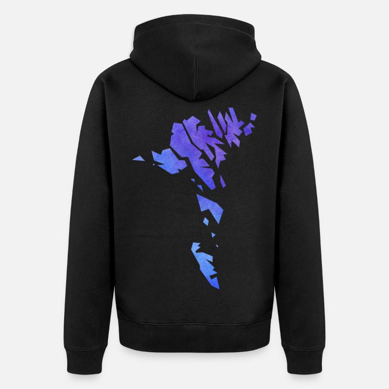 faroe - Veste à capuche bio Premium Unisexe - noir