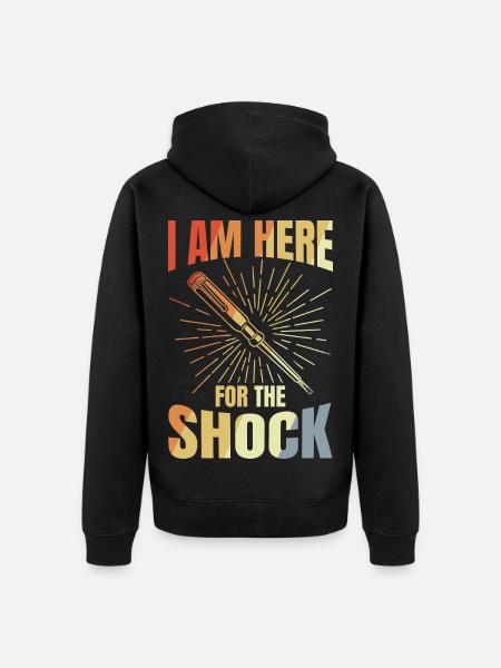 Electrical Engineer Saying - Unisex Premium Organic Zip Hoodie - black