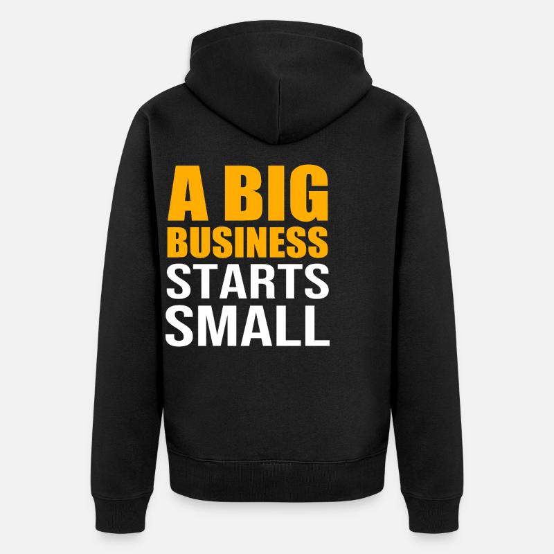 Entrepreneur - Veste à capuche bio Premium Unisexe - noir