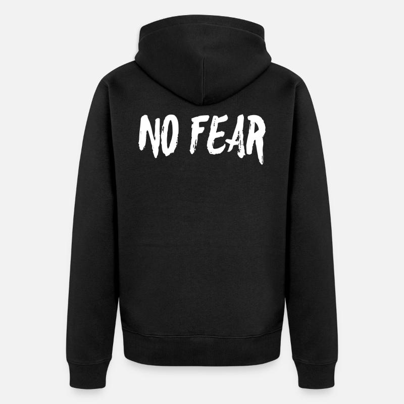 Ne t'inquiète pas - Veste à capuche bio Premium Unisexe - noir