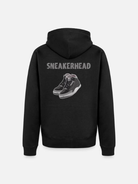 Sneakerhead, sneaker, gift - Unisex Premium Organic Zip Hoodie - black
