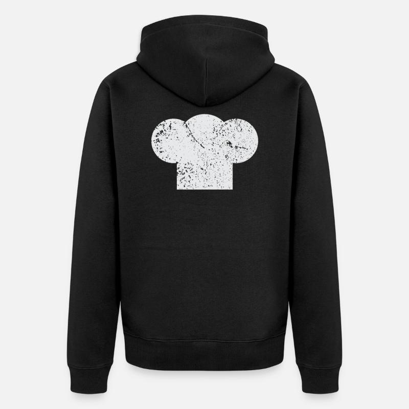 Cuisine cuisine - Veste à capuche bio Premium Unisexe - noir