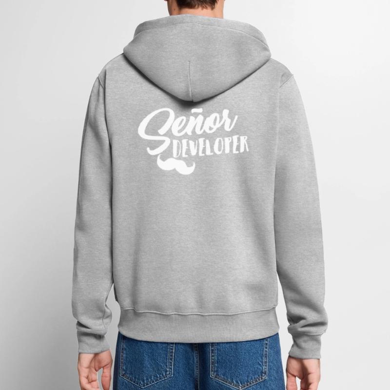 Program Programmer Computer Programming Unisex Premium Organic Zip Hoodie