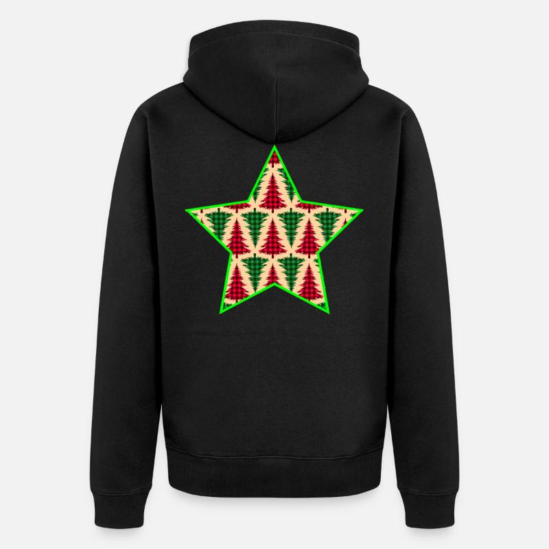 Noël Noël Noël Noël - Veste à capuche bio Premium Unisexe - noir