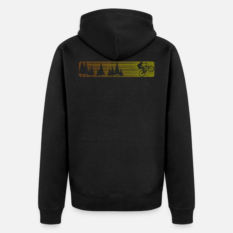 Vtt - Veste à capuche bio Premium Unisexe - noir
