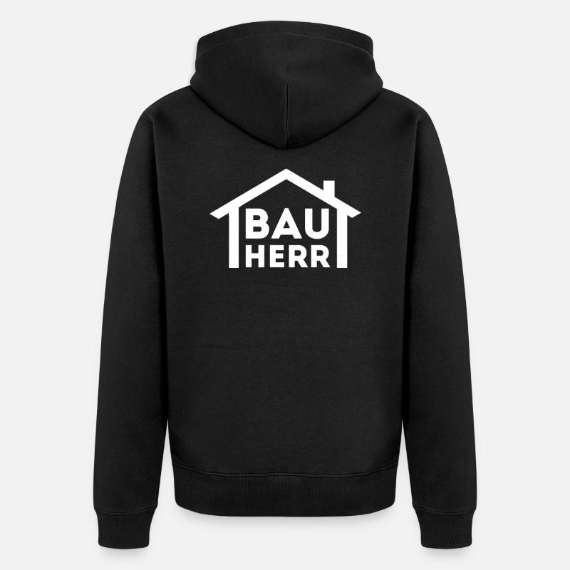 Site de bricolage - Veste à capuche bio Premium Unisexe - noir