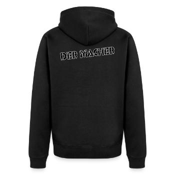 Le fabricant - Veste à capuche bio Premium Unisexe - noir - Dos - Nico (187cm)