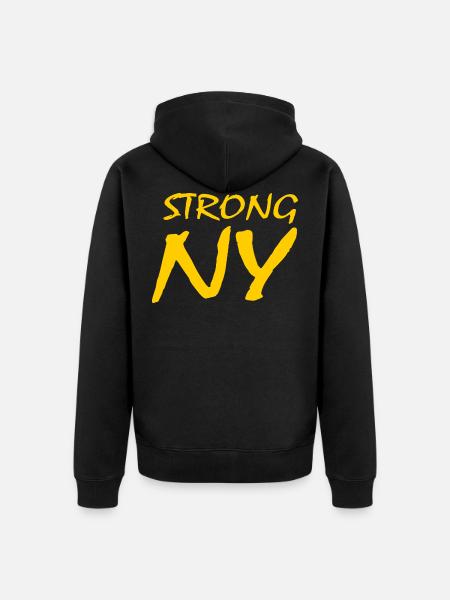 New York - Veste à capuche bio Premium Unisexe - noir