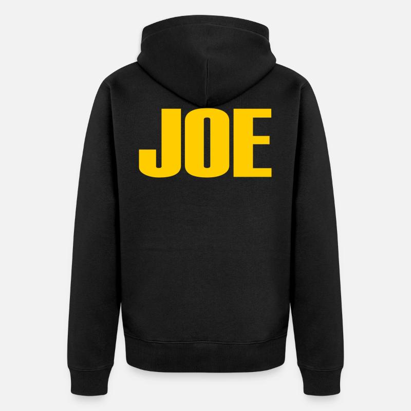 Joe - Veste à capuche bio Premium Unisexe - noir