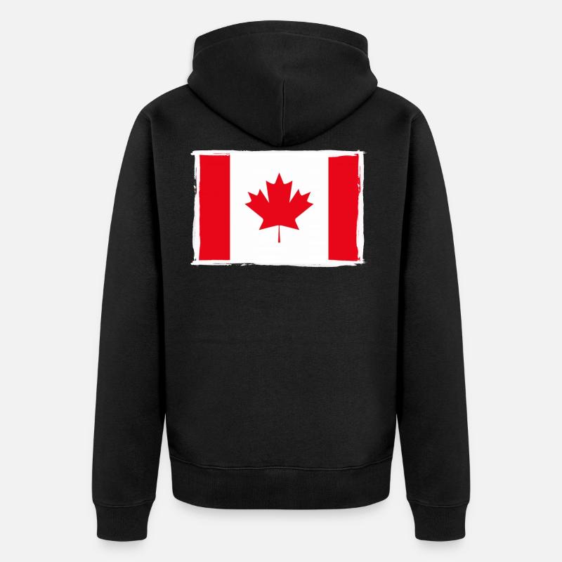 Canada - Veste à capuche bio Premium Unisexe - noir