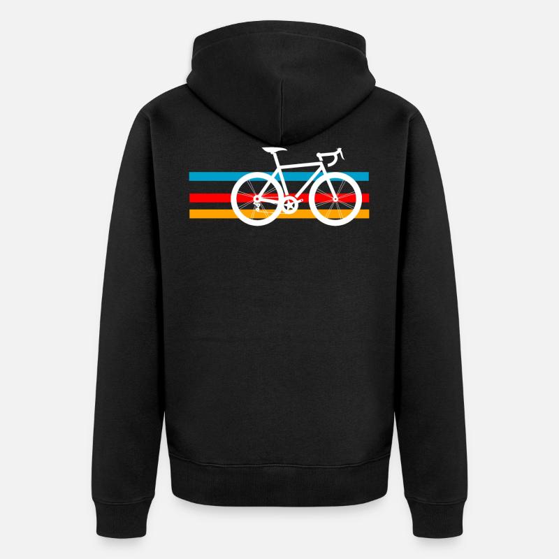 Vélo - Veste à capuche bio Premium Unisexe - noir