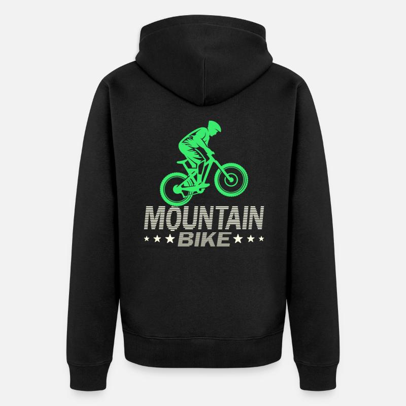 VTT - Veste à capuche bio Premium Unisexe - noir