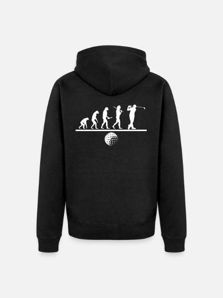 Golf - Golfers - Evolution - Veste à capuche bio Premium Unisexe - noir