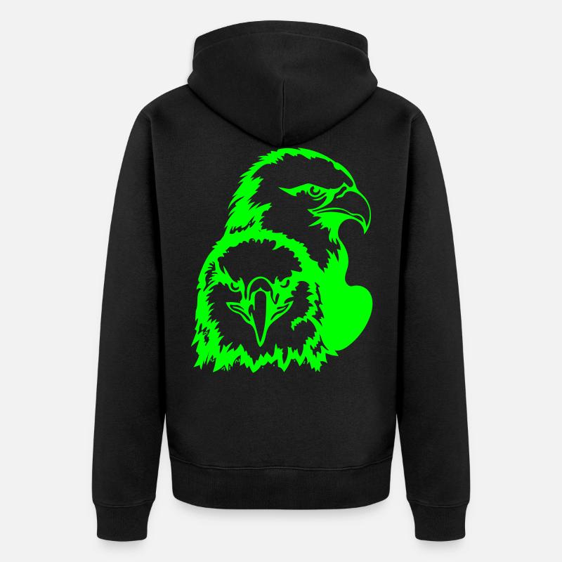 Aigles - Veste à capuche bio Premium Unisexe - noir