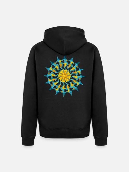 Nectar 1-2 - Veste à capuche bio Premium Unisexe - noir