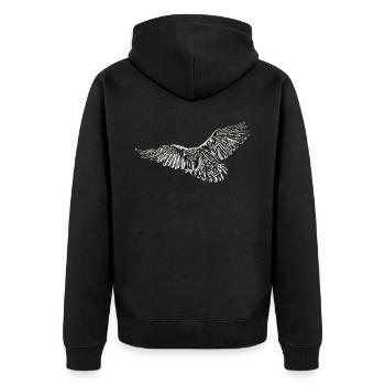 Aigle - Veste à capuche bio Premium Unisexe - noir - Dos - Nico (187cm)