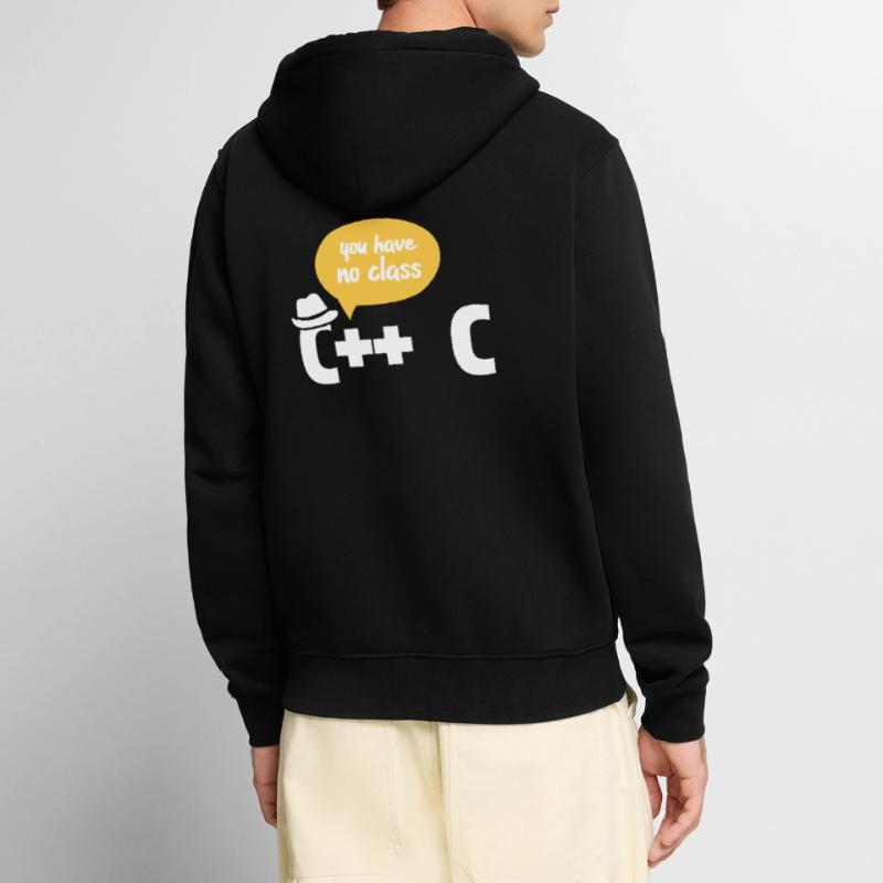 Programmierer Unisex Premium Bio Zip Hoodie