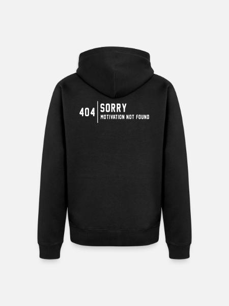 Student Studentin Informatik - Unisex Premium Bio Zip Hoodie - Schwarz