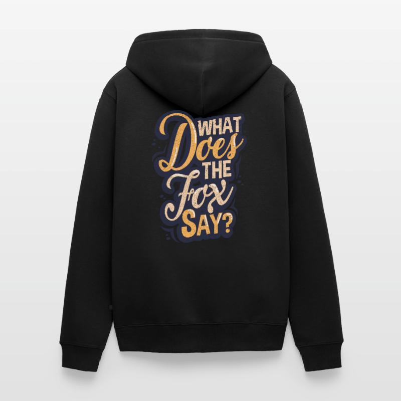 Fuchs Unisex Premium Bio Zip Hoodie