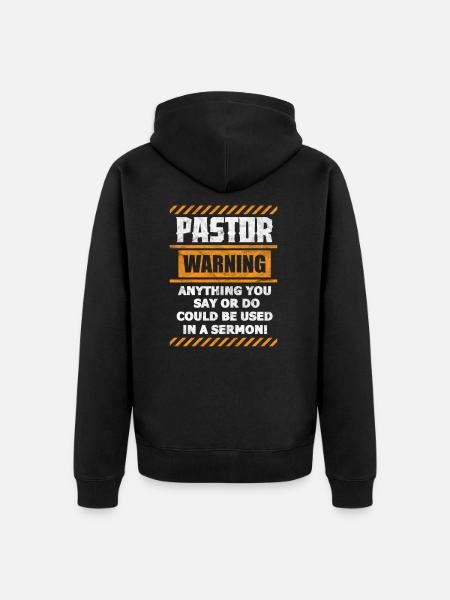pasteur - Veste à capuche bio Premium Unisexe - noir