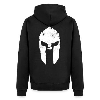 Casque cadeau Sparta Gym Casque Spartan Gym - Veste à capuche bio Premium Unisexe - noir - Dos - Nico (187cm)
