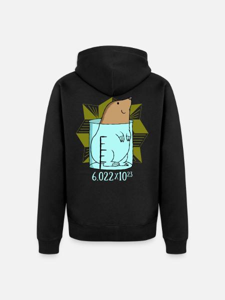 chimie - Veste à capuche bio Premium Unisexe - noir