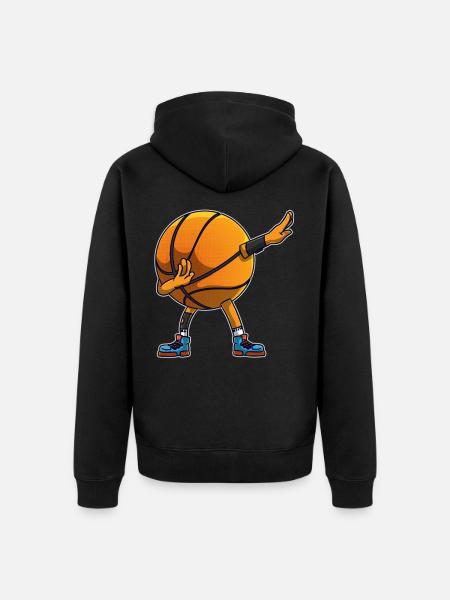 Basket Dabbing Dab enfants - Veste à capuche bio Premium Unisexe - noir