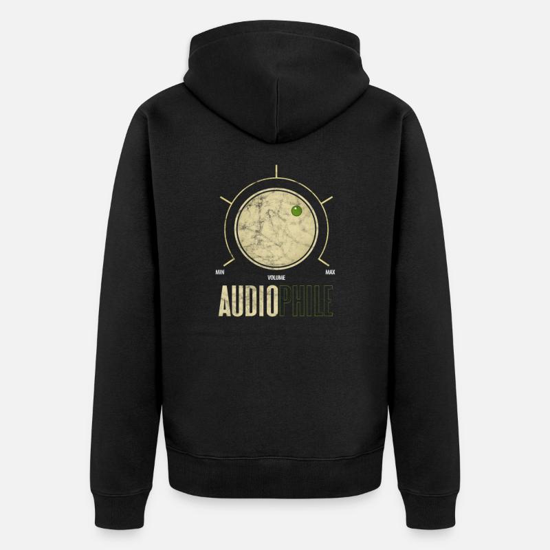 Audiophil - Veste à capuche bio Premium Unisexe - noir