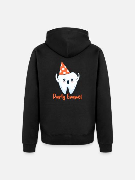 Dentist Dentist Dentist Teeth Gift - Unisex Premium Organic Zip Hoodie - black