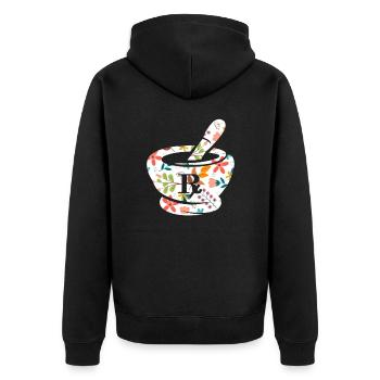 Pharmacy Pharmacist Medicine Pharmacist Gift - Unisex Premium Organic Zip Hoodie - black - Back - Nico (187cm)