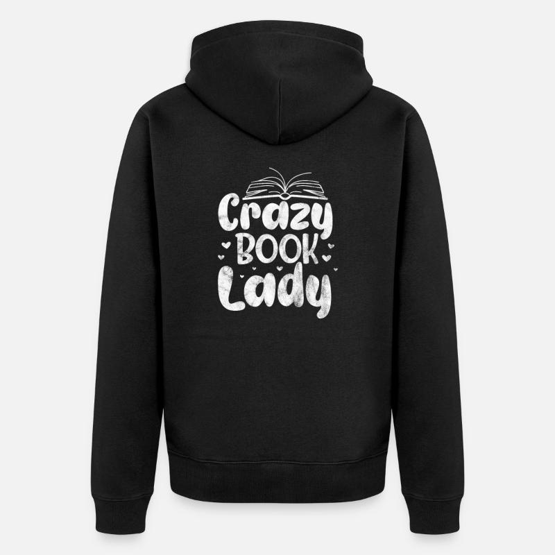 Lire - Veste à capuche bio Premium Unisexe - noir