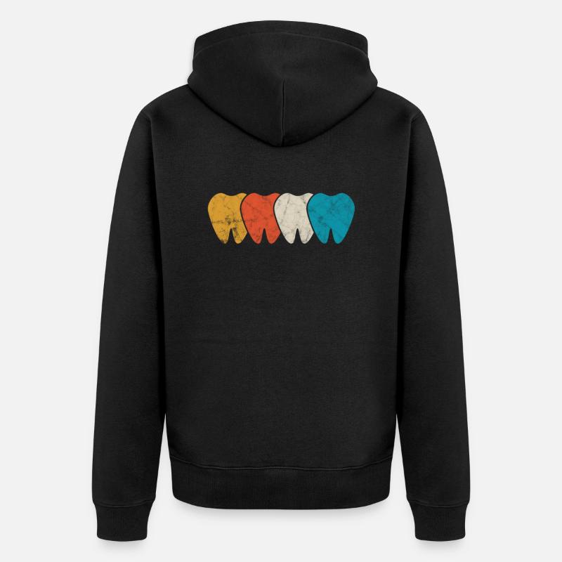 Dentiste - Veste à capuche bio Premium Unisexe - noir