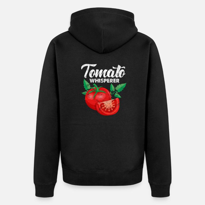 Tomate - Veste à capuche bio Premium Unisexe - noir