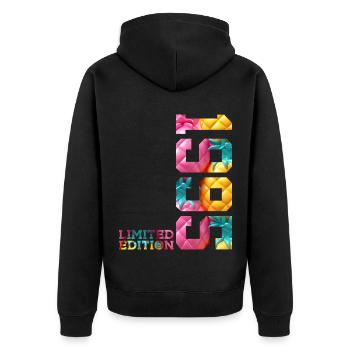 31ST BIRTHDAY LIMITED EDITION 1995 - Unisex Premium Organic Zip Hoodie - black - Back - Nico (187cm)