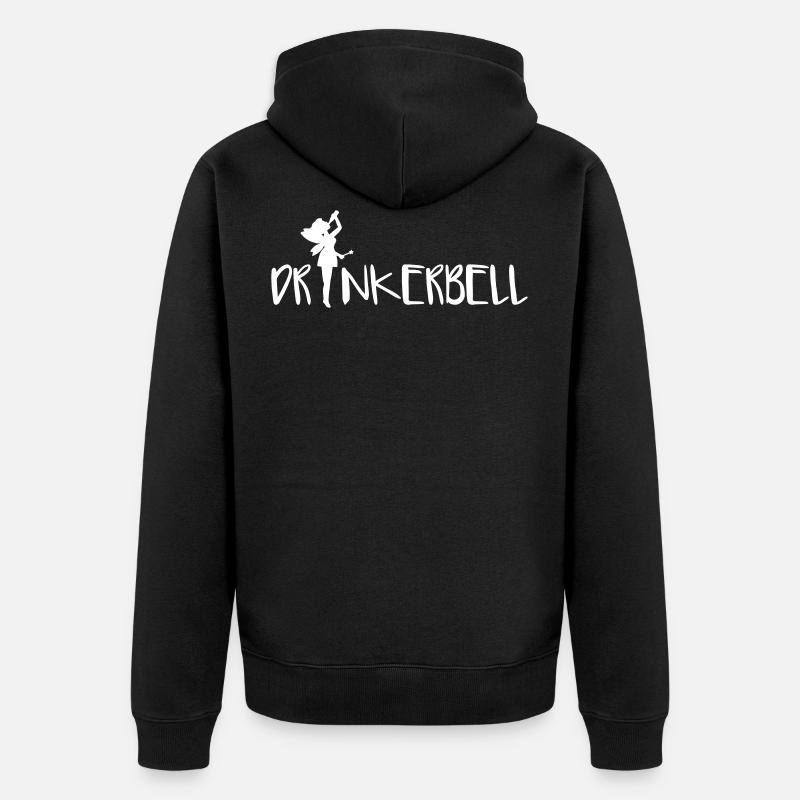 Drinkerbell - Veste à capuche bio Premium Unisexe - noir
