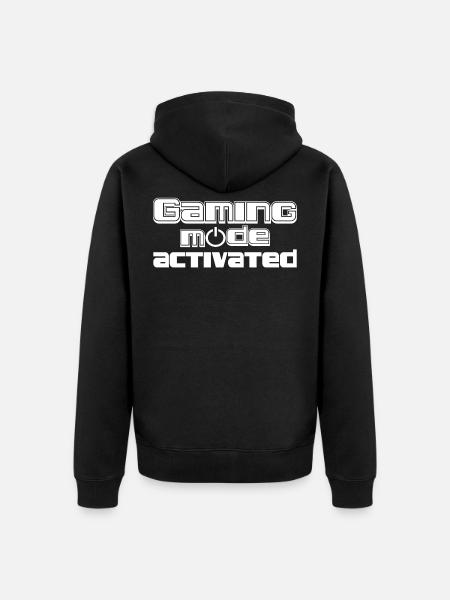 Gaming - Unisex Premium Organic Zip Hoodie - black