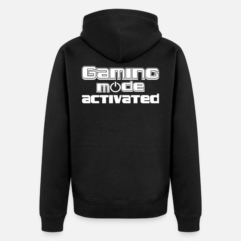 Gaming - Veste à capuche bio Premium Unisexe - noir