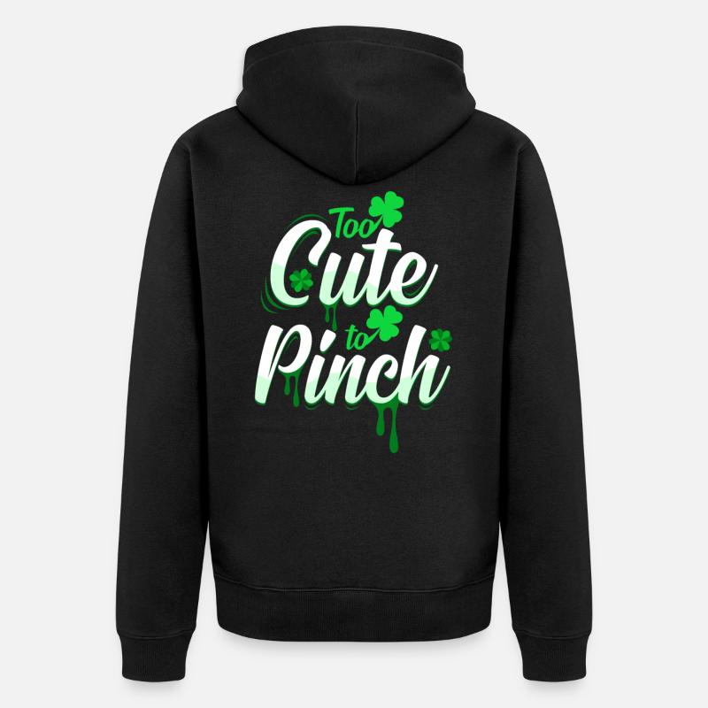 Saint Patrick - Veste à capuche bio Premium Unisexe - noir