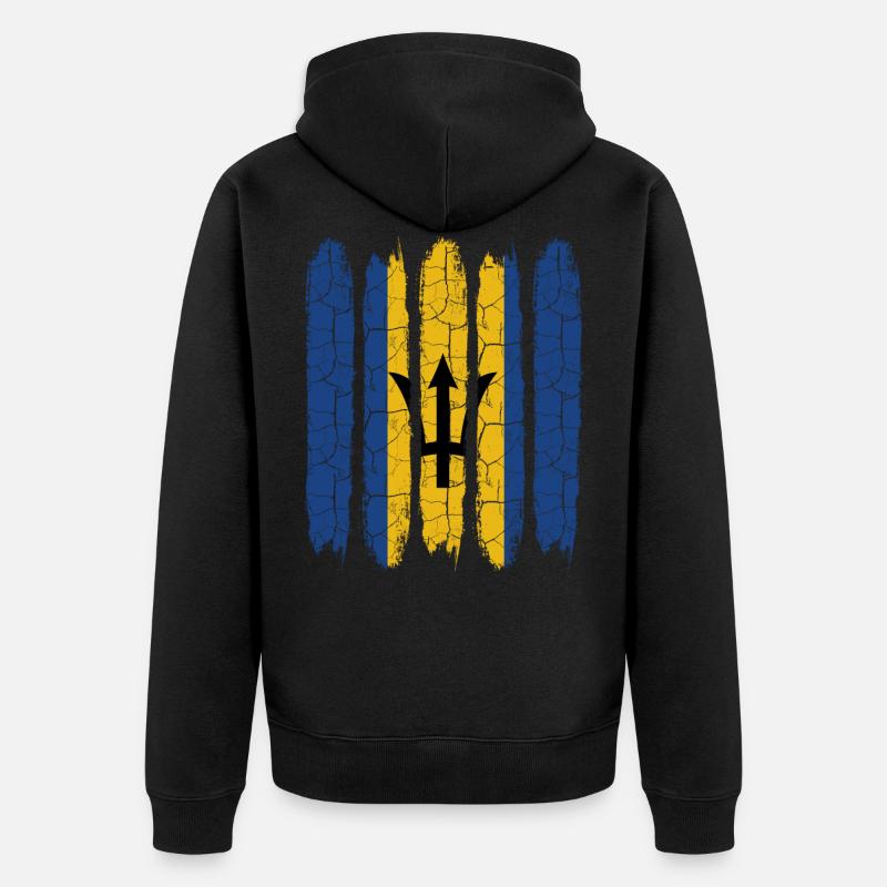 Barbade - Veste à capuche bio Premium Unisexe - noir