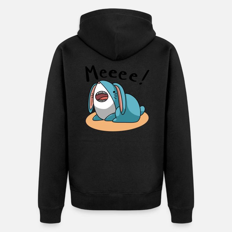 Sharkbunny meeee - Unisex Premium Bio Zip Hoodie - undefined