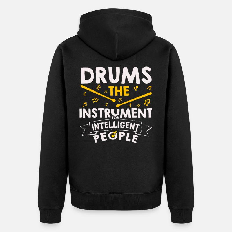 batteur - Veste à capuche bio Premium Unisexe - noir