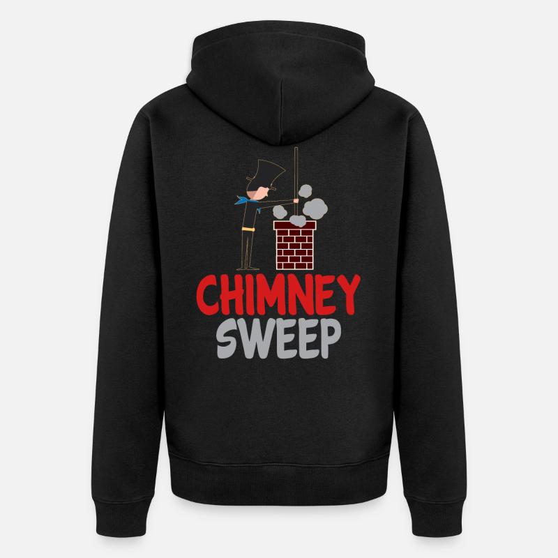 Ramoneur - Ramoneur - Veste à capuche bio Premium Unisexe - noir