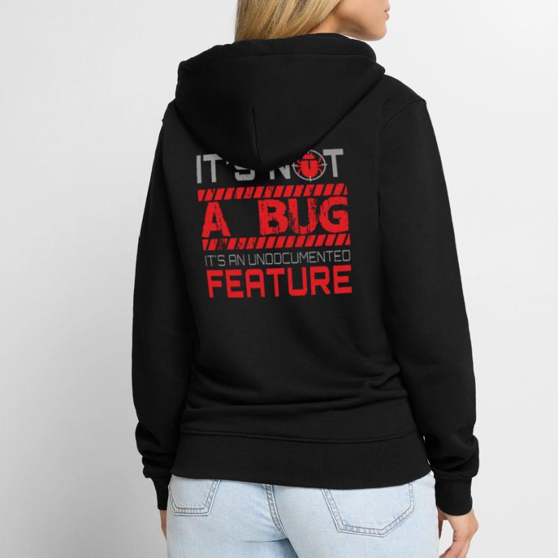 Programmation - Ce n'est pas un bug Veste à capuche bio Premium Unisexe
