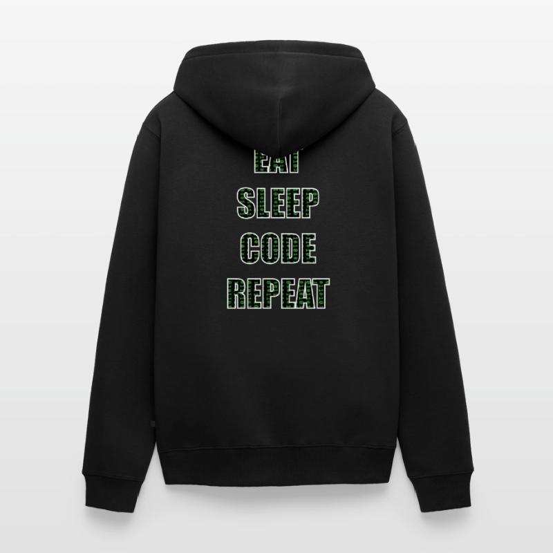 Programmeurs Programmation Code Veste à capuche bio Premium Unisexe